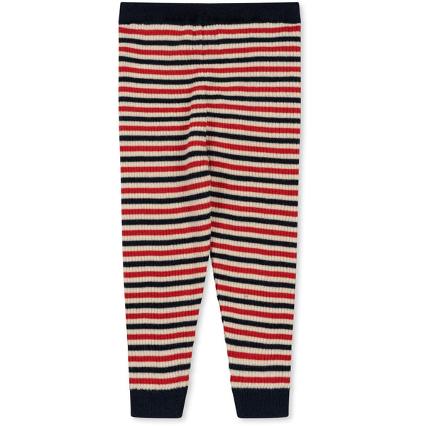 Meo Knit Pants in Navy Stripe