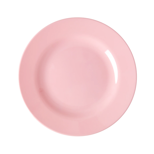Kids Melamine Lunch Plate, Soft Pink