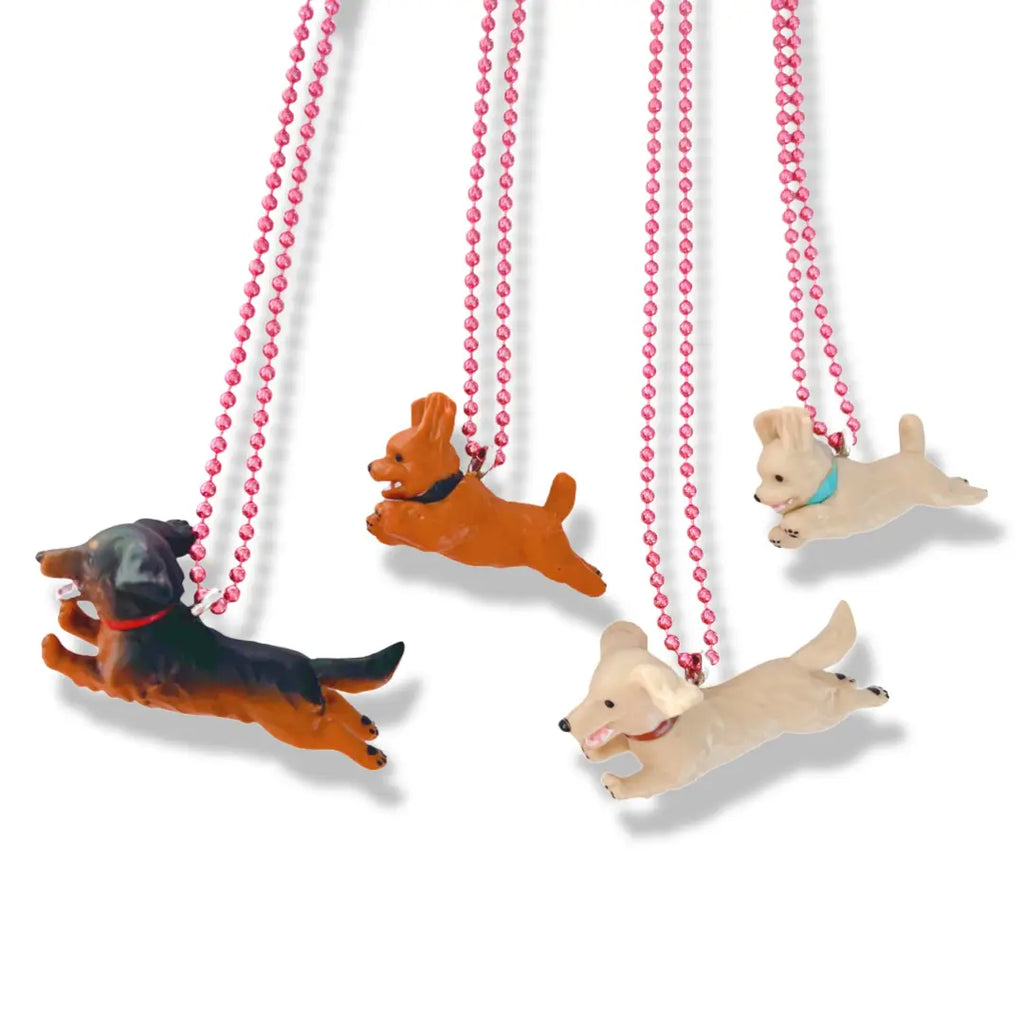 Running Dog Kids Necklaces