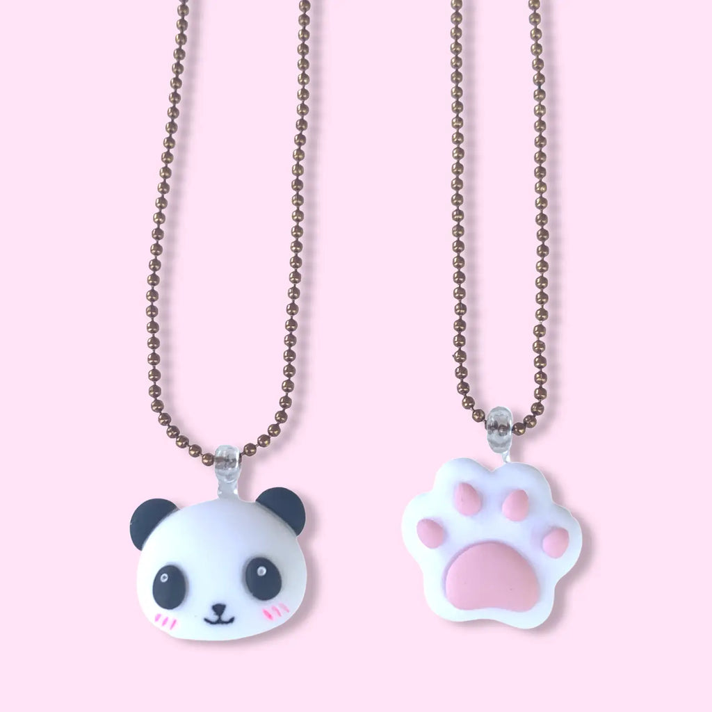 Panda Paw BFF Necklace Set