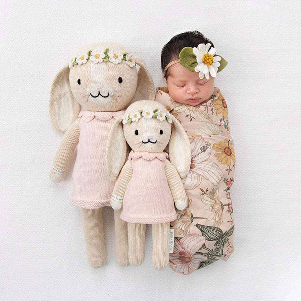 cuddle + kind,Hannah the Bunny in Blush,CouCou,Toy