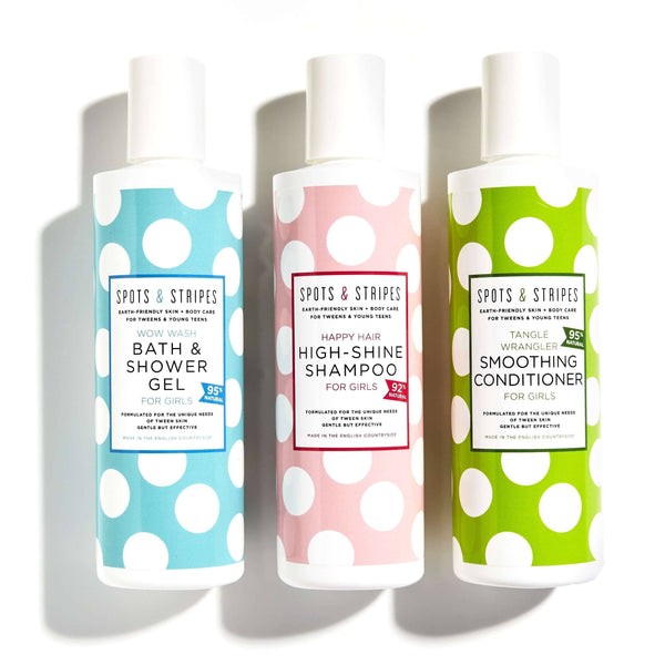 Spots & Stripes,Girls WOW Wash Bath & Shower Gel,CouCou,MMK Apothecary