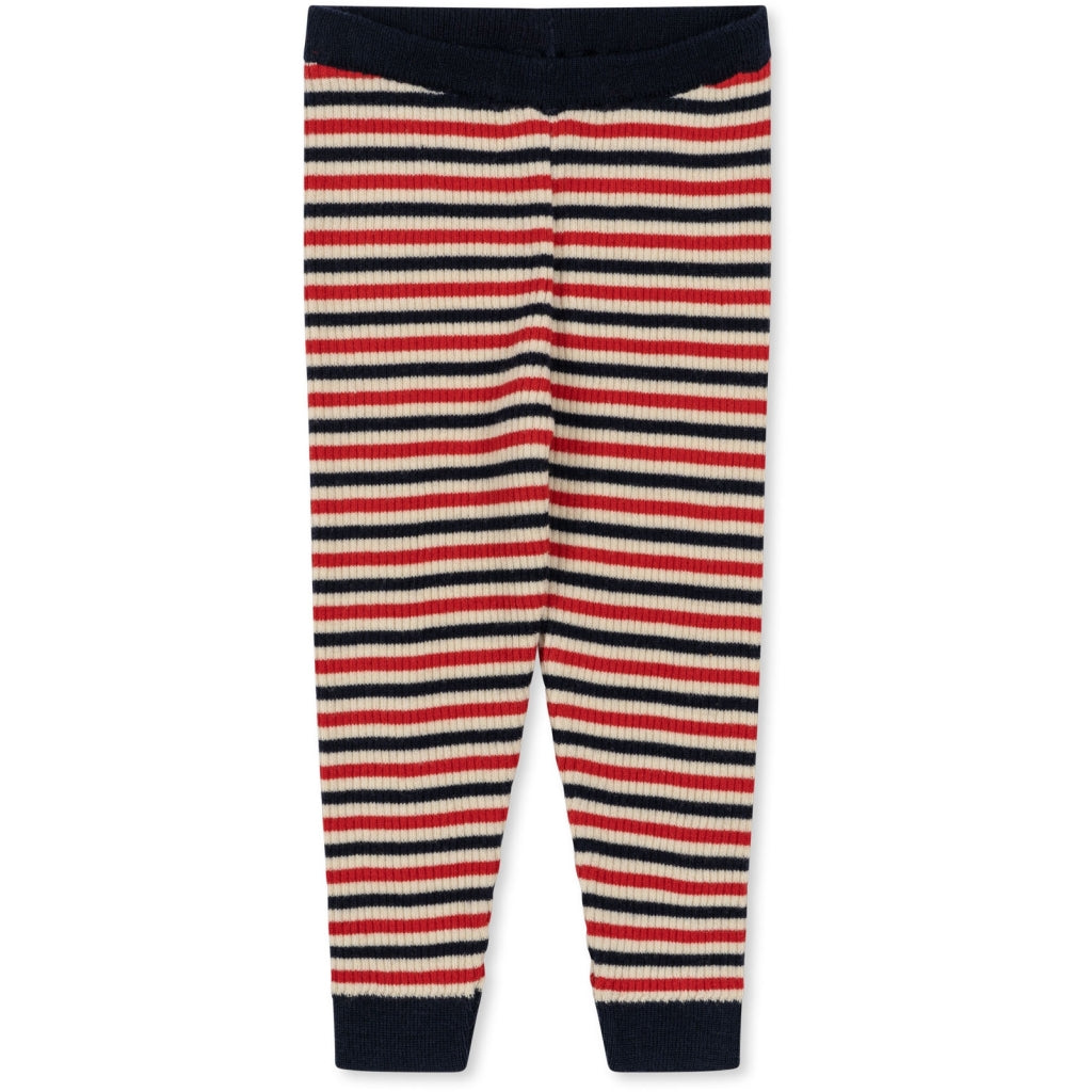 Meo Knit Pants in Navy Stripe