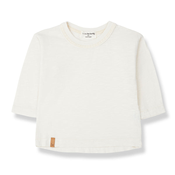 Donato L/S T-Shirt in Ivory