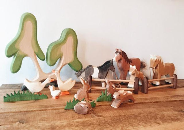 Ostheimer Wooden Toys,Haflinger Colt,CouCou,Toy
