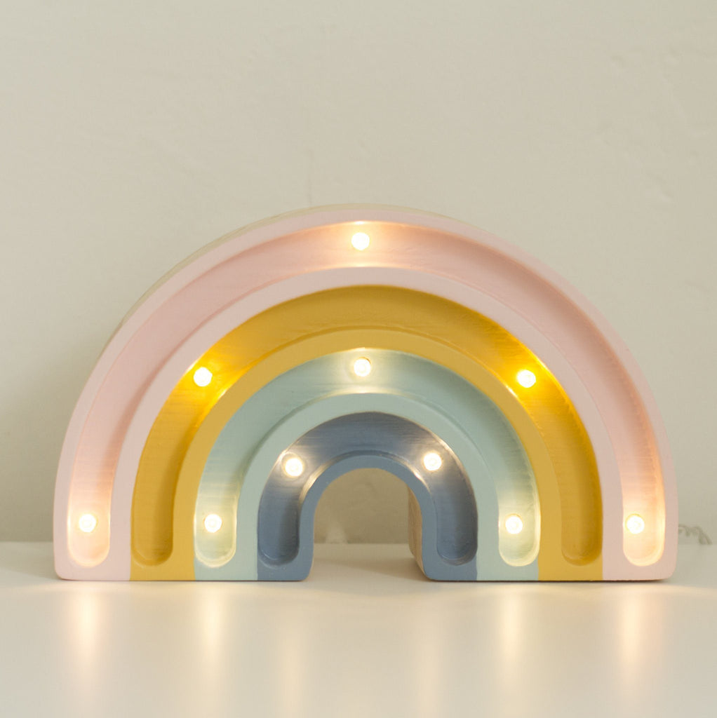 Little Lights,Mini Rainbow Lamp with Glitter - Retro,CouCou,Home/Decor
