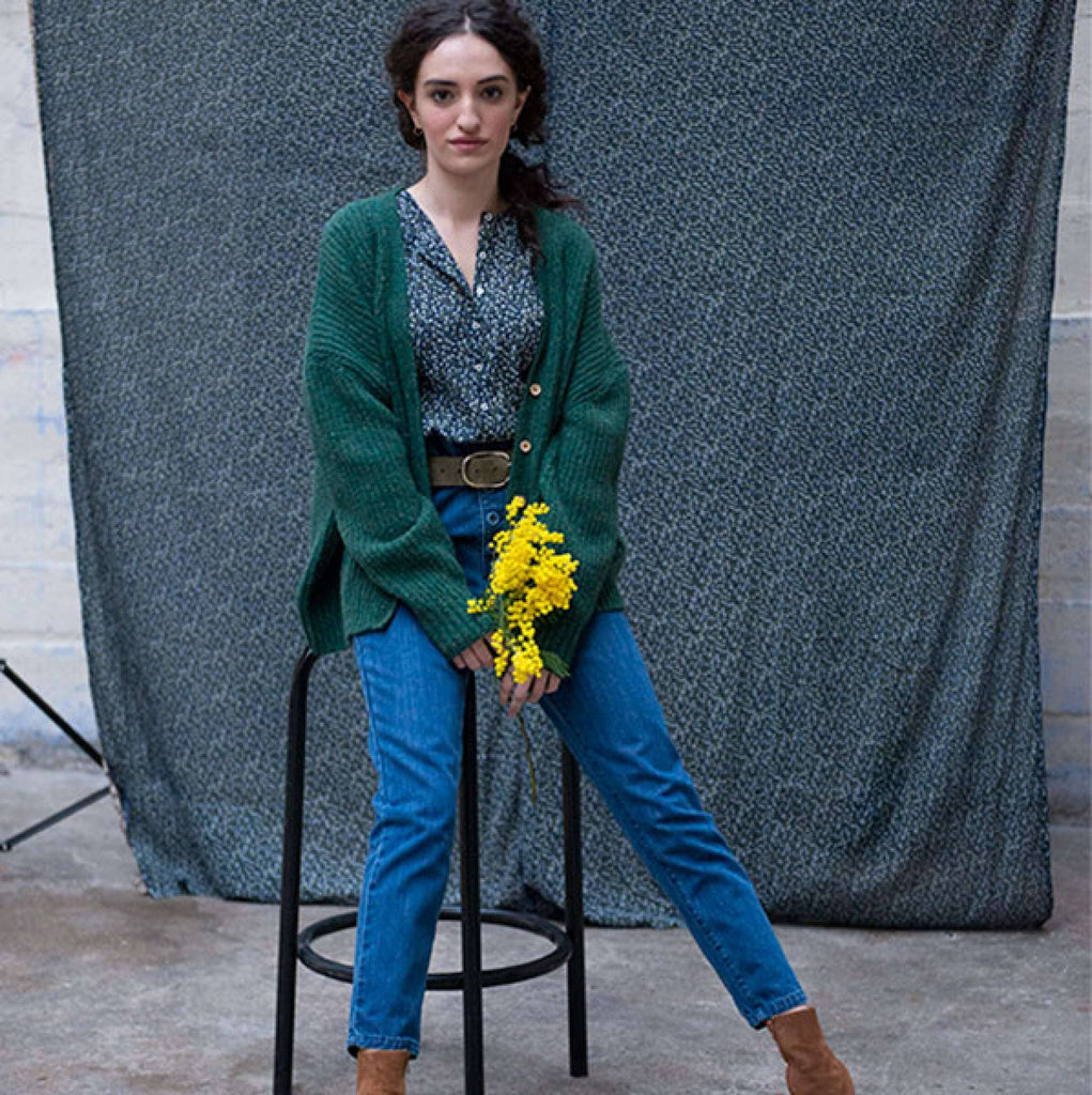 Emile et Ida,Denim Trousers,CouCou,Mamma Clothing