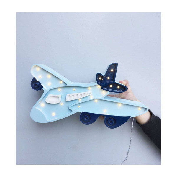 Little Lights,Airplane Lamp, Blue,CouCou,Home/Decor