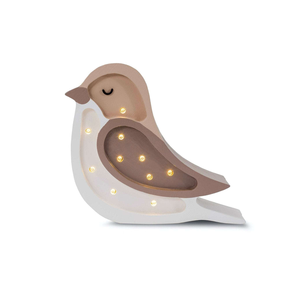 Little Lights,Mini Bird Lamp, Coffee Beige,CouCou,Home/Decor