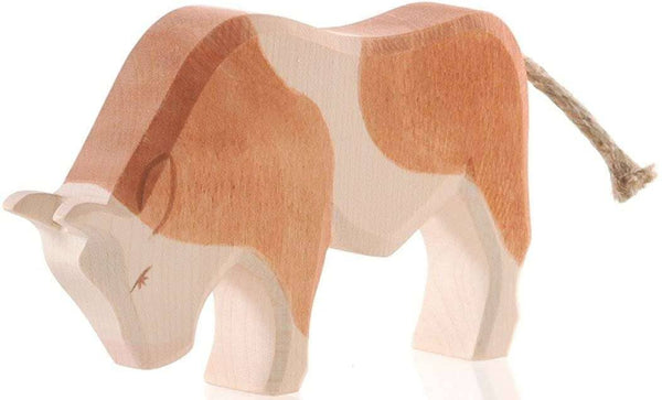 Ostheimer Wooden Toys,Ox, Brown,CouCou,Toy