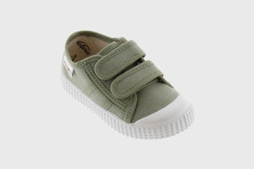 Victoria Shoes,Double Velcro, Aloe,CouCou,Boy Shoes & Socks