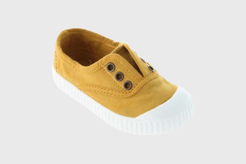 Victoria,Slip on Canvas Shoe, Oro/ Gold,CouCou,Boy Shoes & Socks